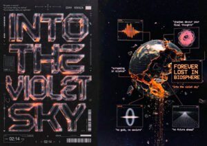 Burning Plains – “Into The Violet Sky”: A Heavy Metal Anthem Where the Fall Becomes the Flight